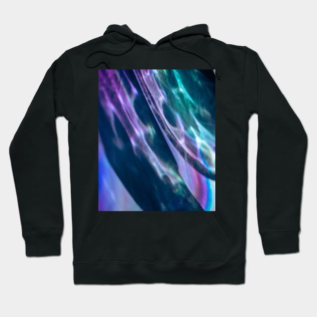 Purple Aesthetic Abstract Hoodie by Fath